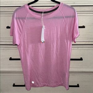 Smartwool Active Ultralight merino wool Pink SS Top NWT!